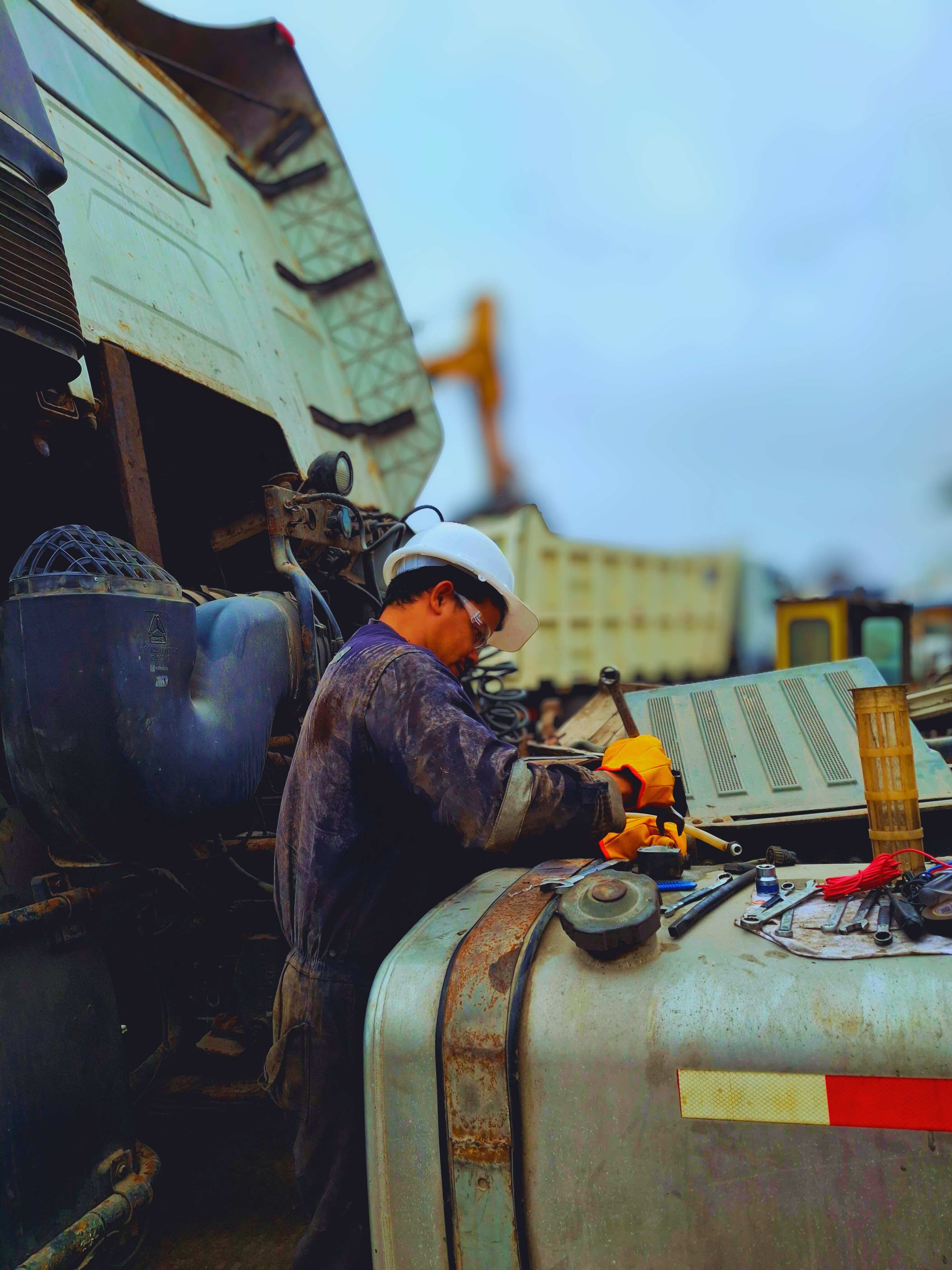 Operador de excavadora